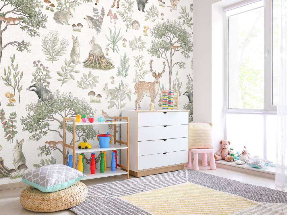 Fantastic Forest - White - 90