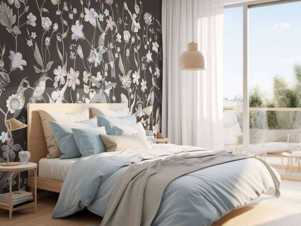 Printemps Éthéré - Blanc Pigeon Élégant