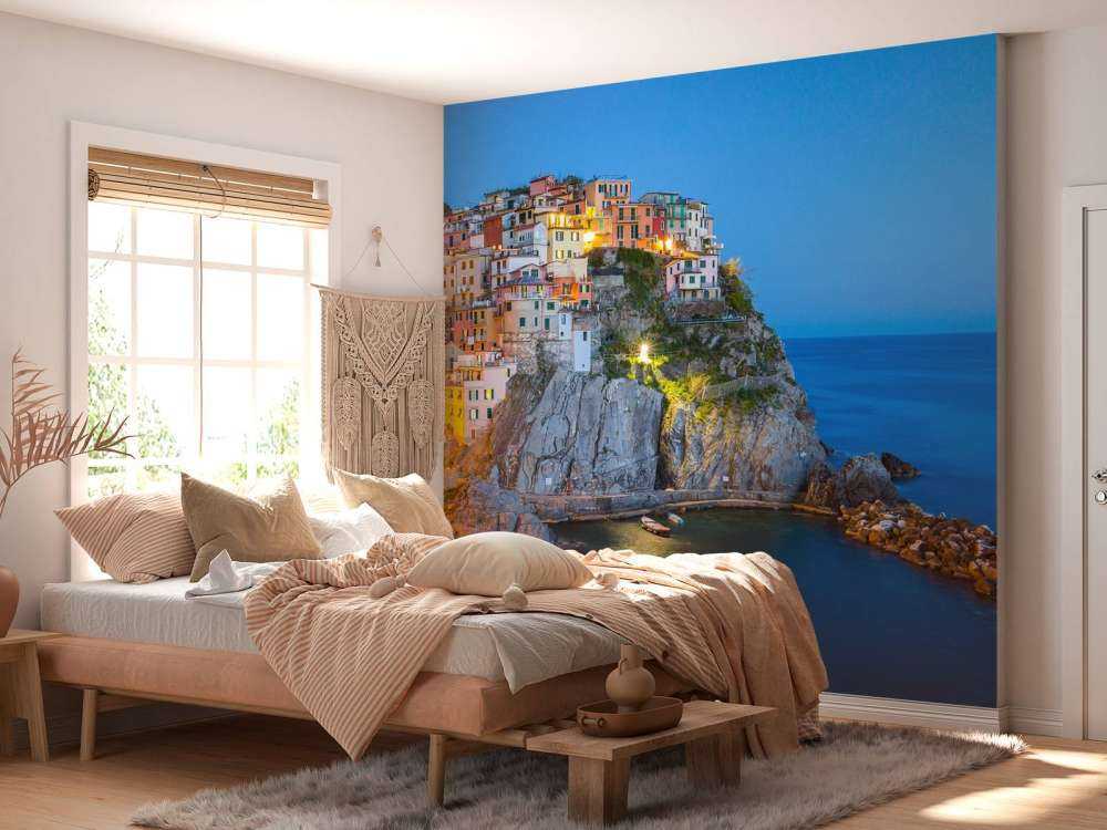 Ville italienne de nuit