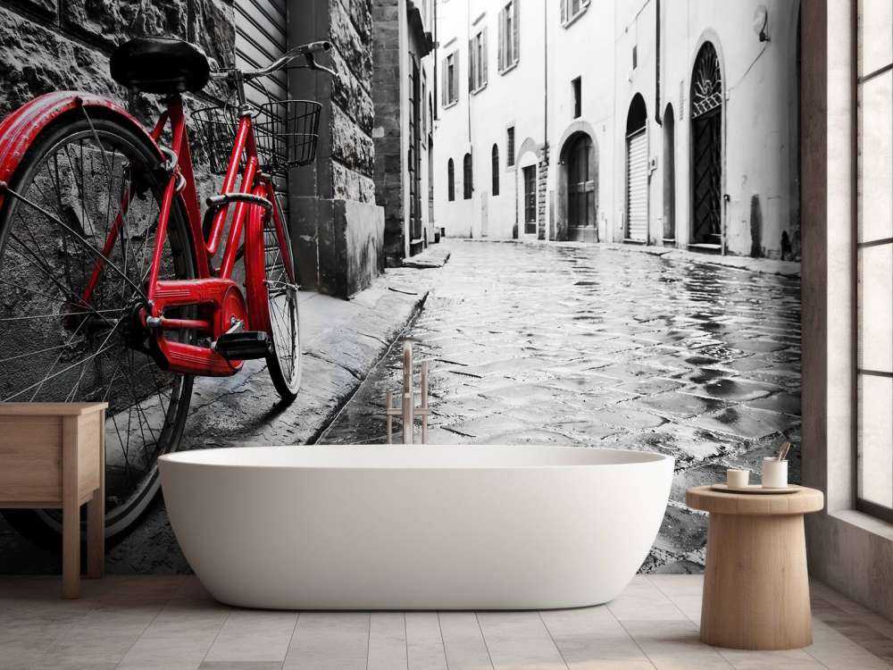 Vélo rouge
