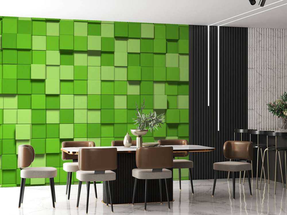 Blocs d'herbe 3D Minecraft