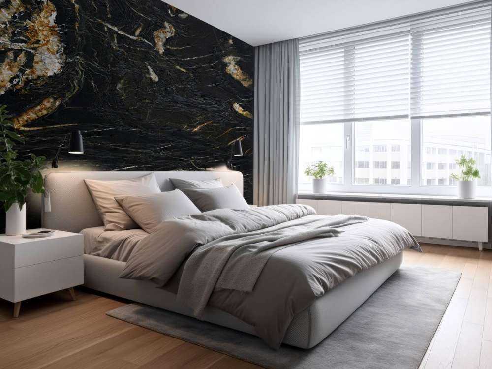 Marbre avec structure