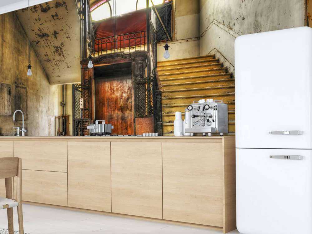 Hall d'hôtel abandonné