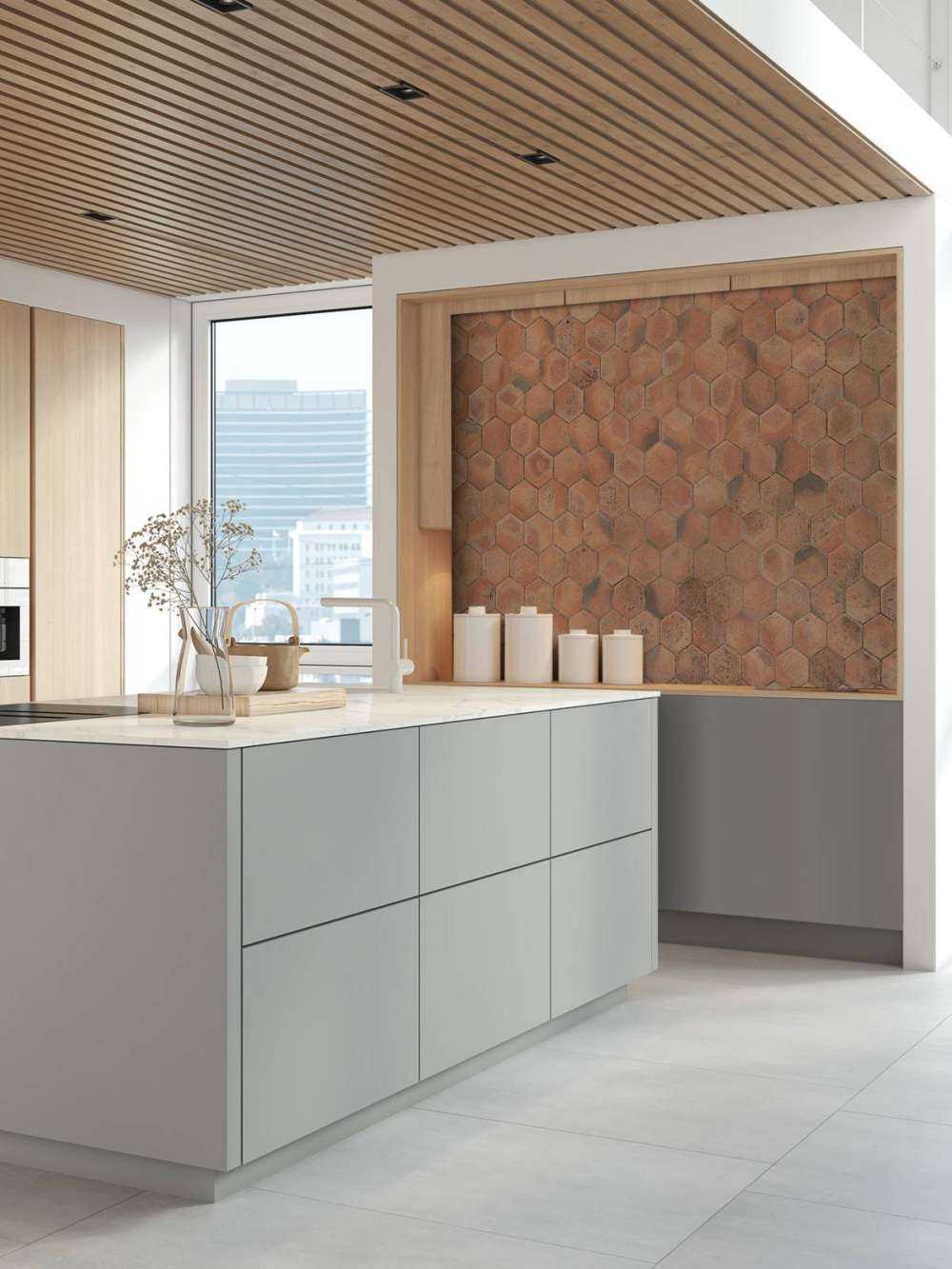 Sol en pierre non polie