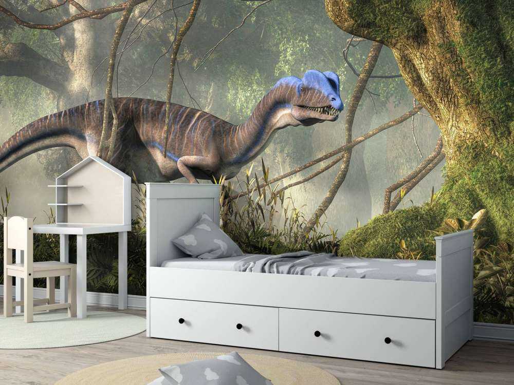 Dinosaures dans la forêt