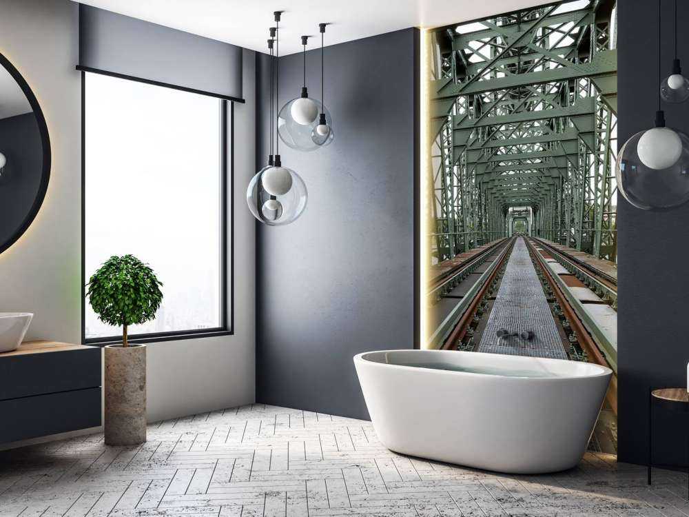 Pont ferroviaire monumental De Hef à Rotterdam  