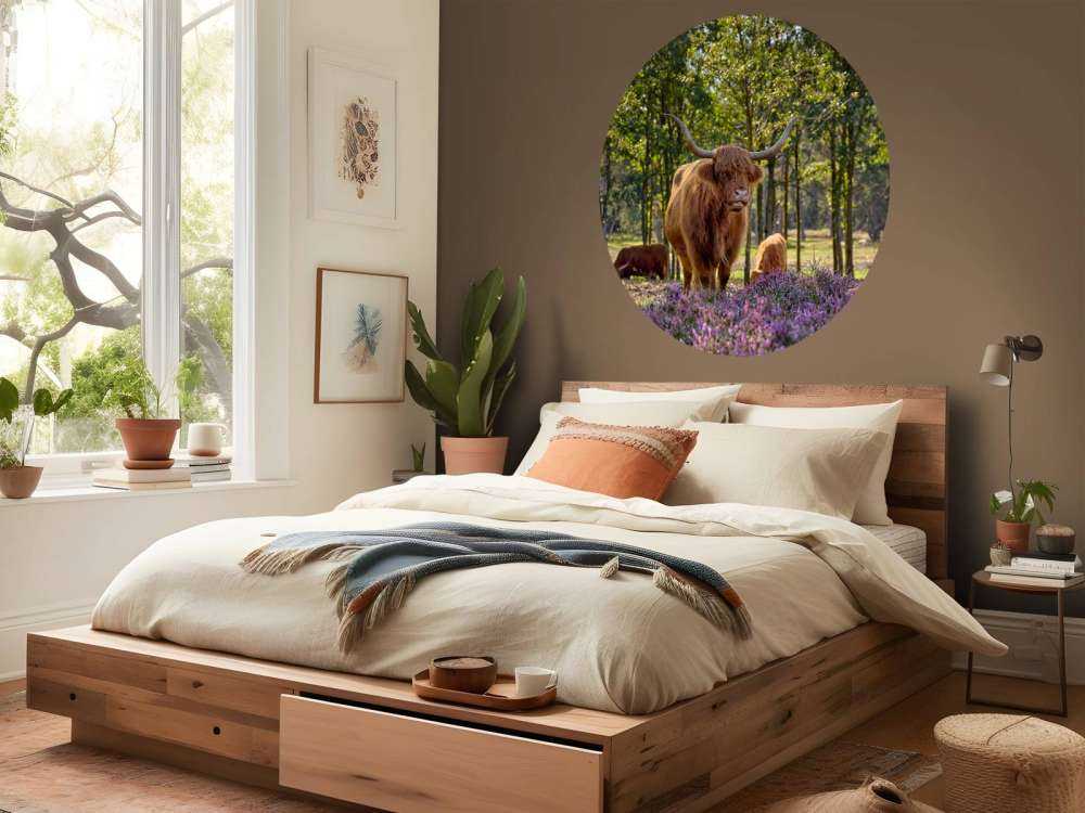 Les Highlands dans une réserve naturelle