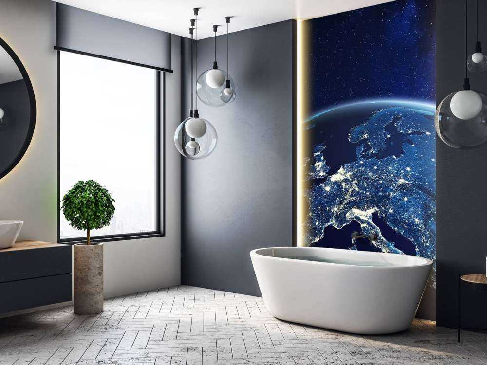 Le monde en 3D la nuit