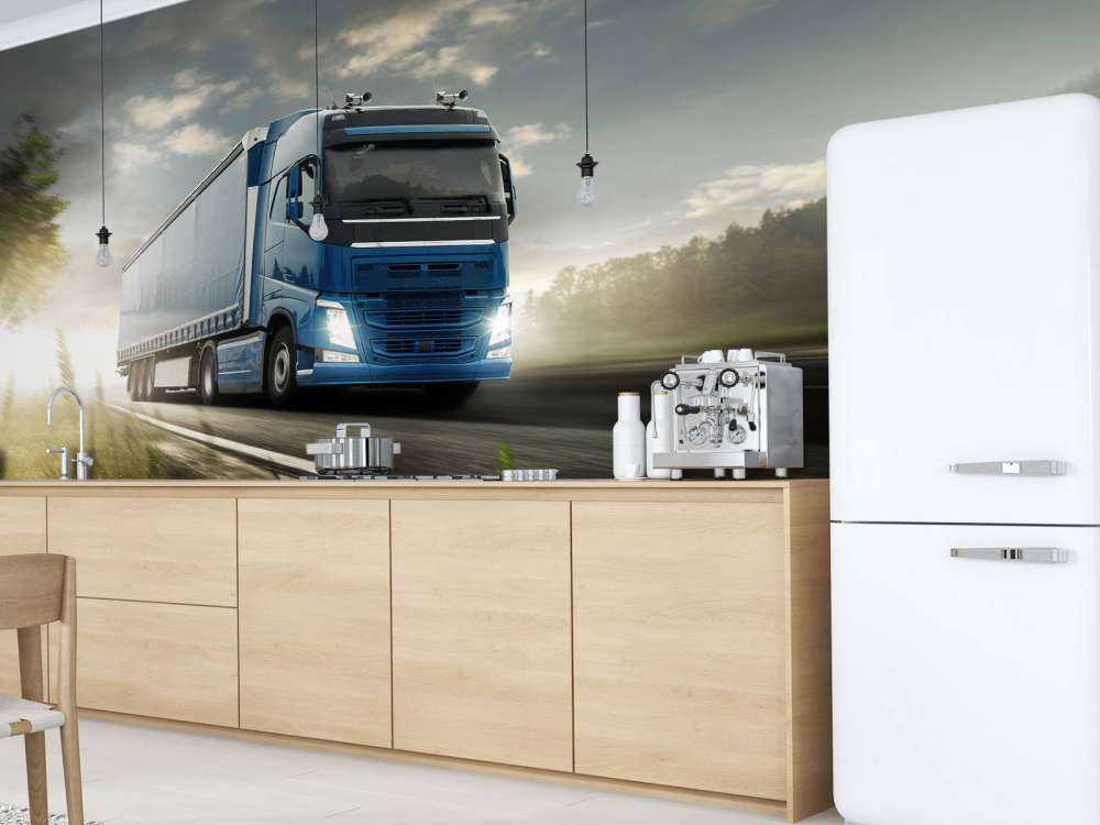 Photo du camion de papier peint