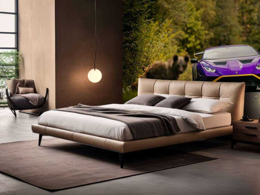 Lamborghini contre la nature