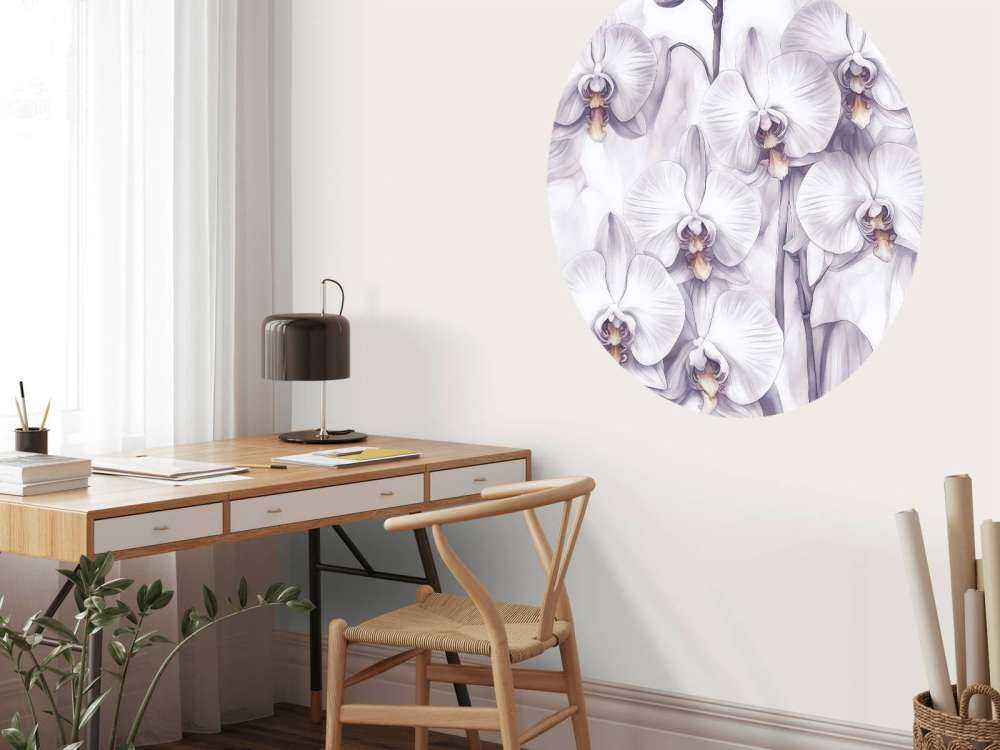 Paradis des orchidées violet