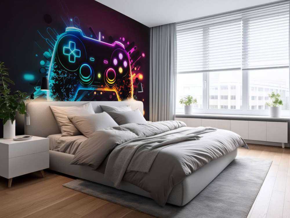 Explosion de jeux néon