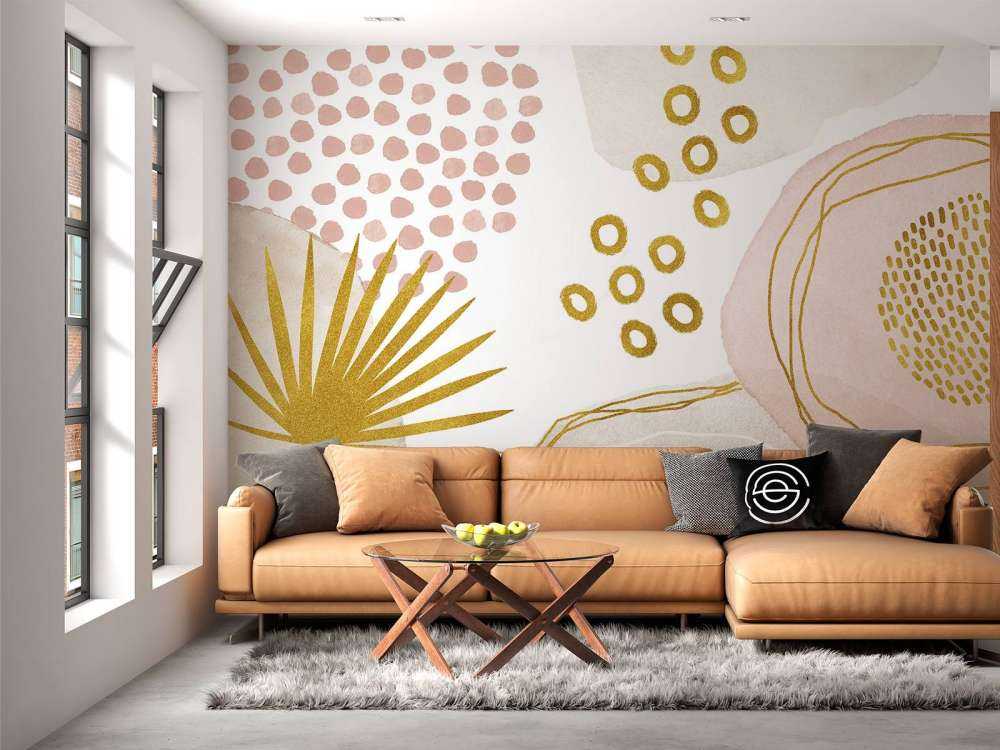 Vibes tropicales bohème glamour doré