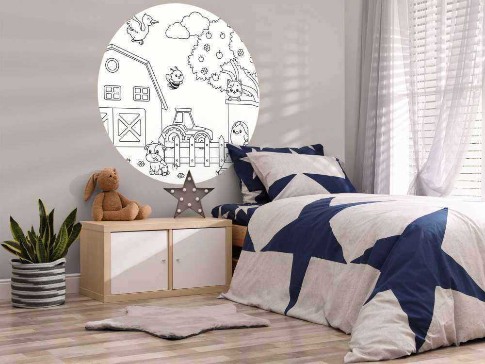 Animaux joyeux à la ferme