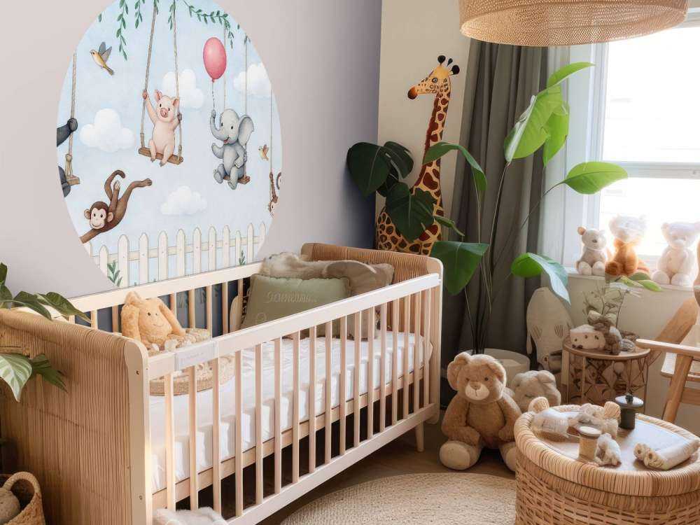 Amis des animaux dans le jardin d'enfants