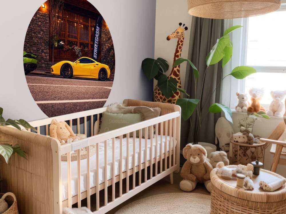 Voitures exclusives au chalet en bois