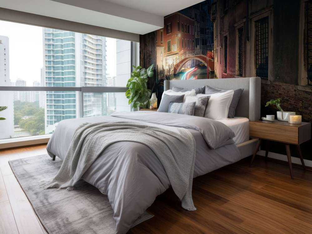 Gracht nocturne à Venise