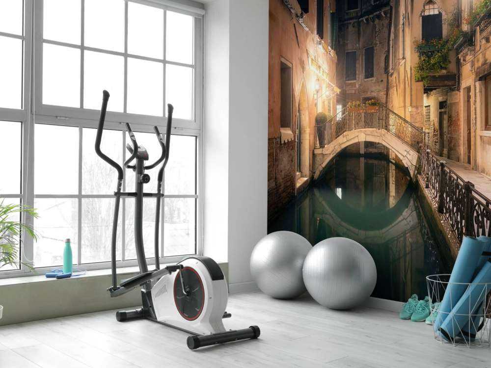 Pont illuminé de Venise