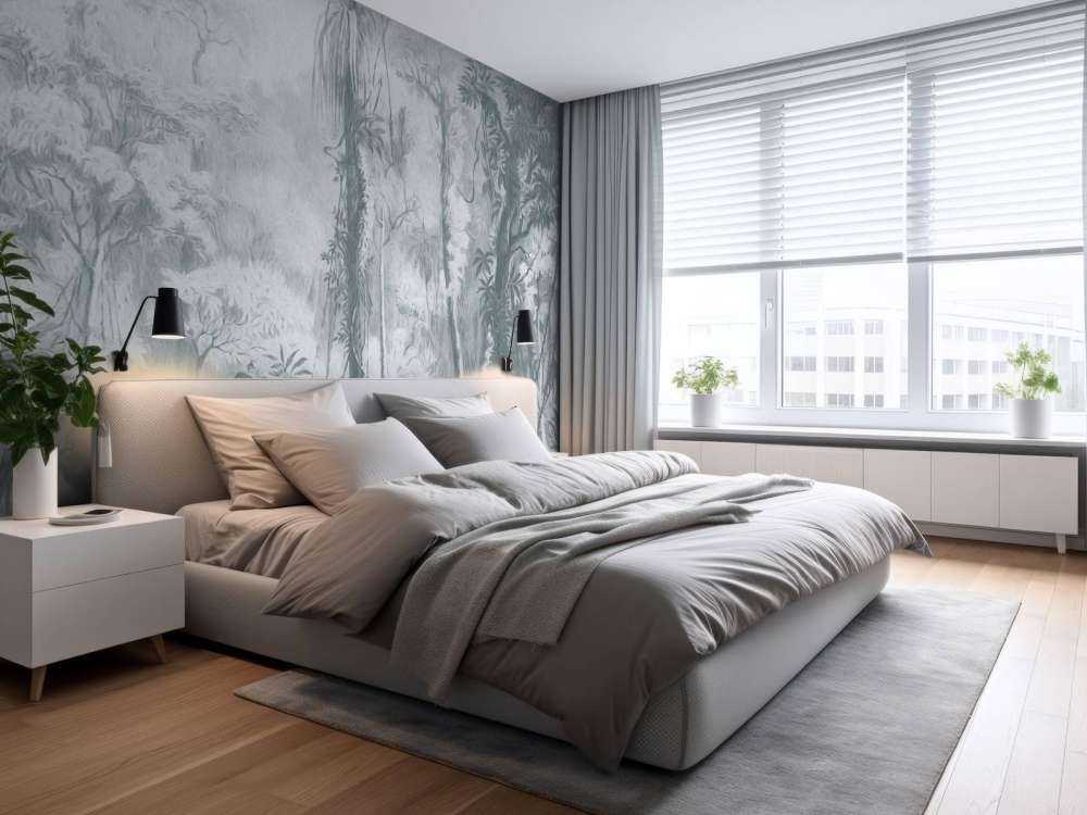 Forêt tropicale - bleu