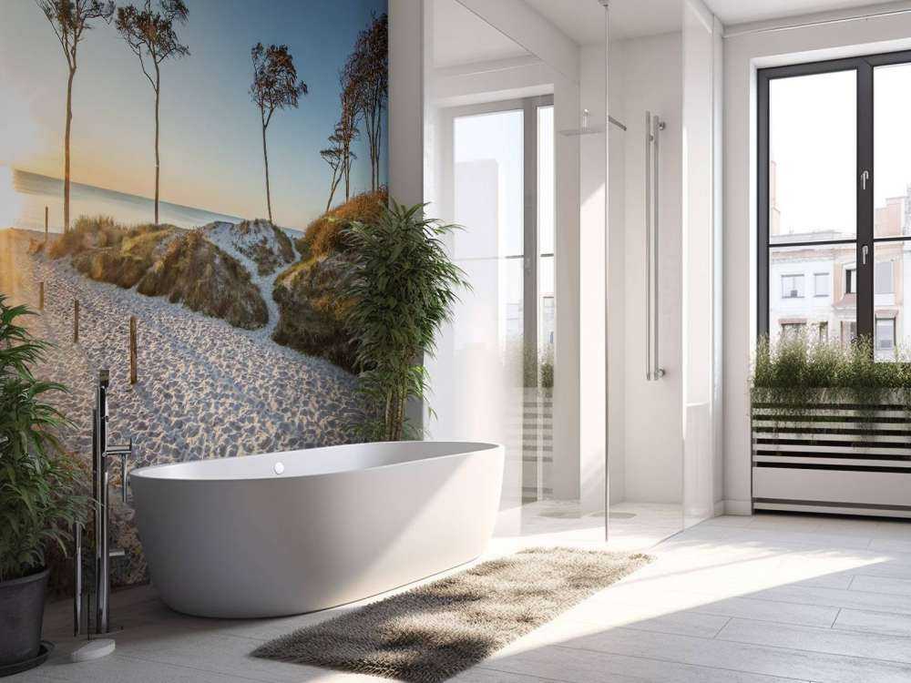 Plage de la mer Baltique