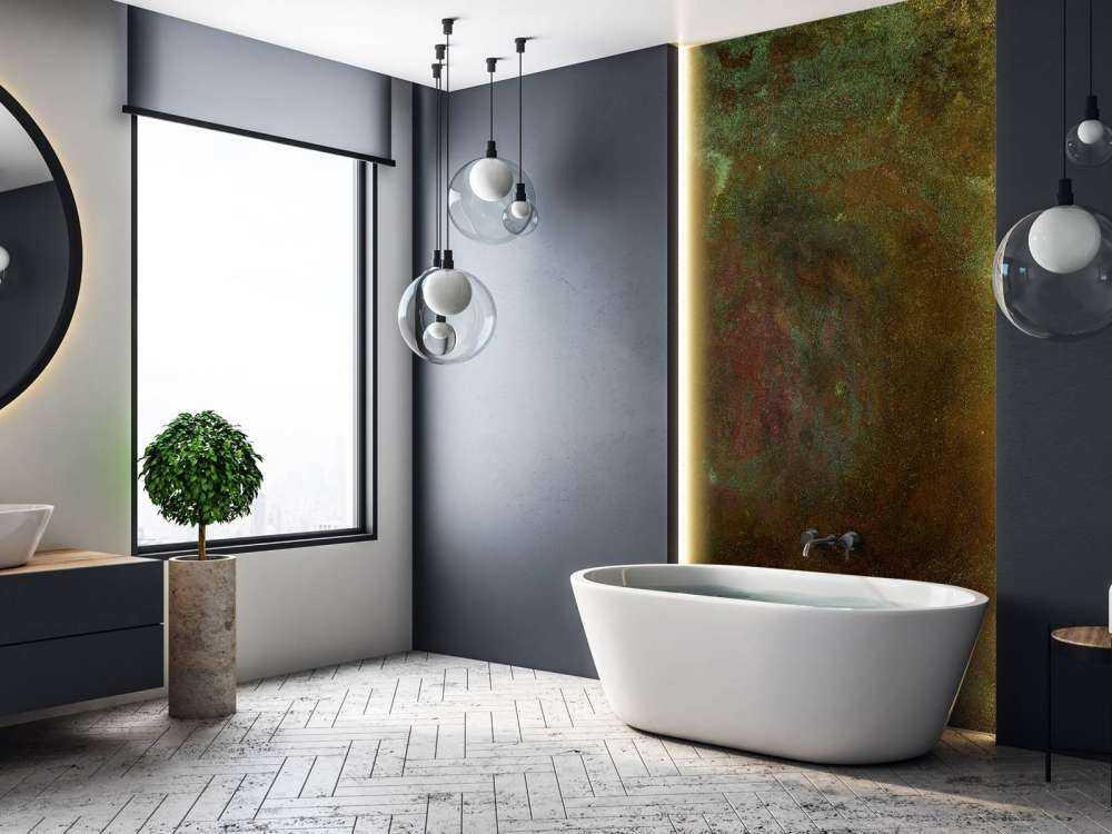 Structure oxydée magnifiquement mise en valeur