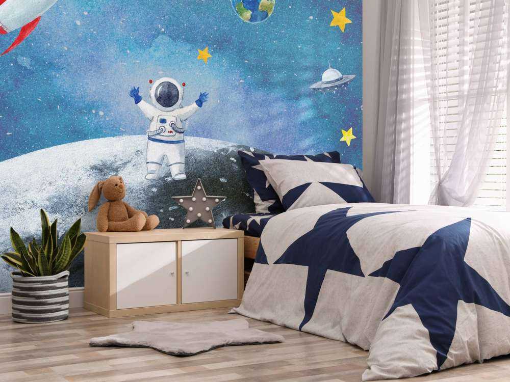 Astronaute sur la Lune