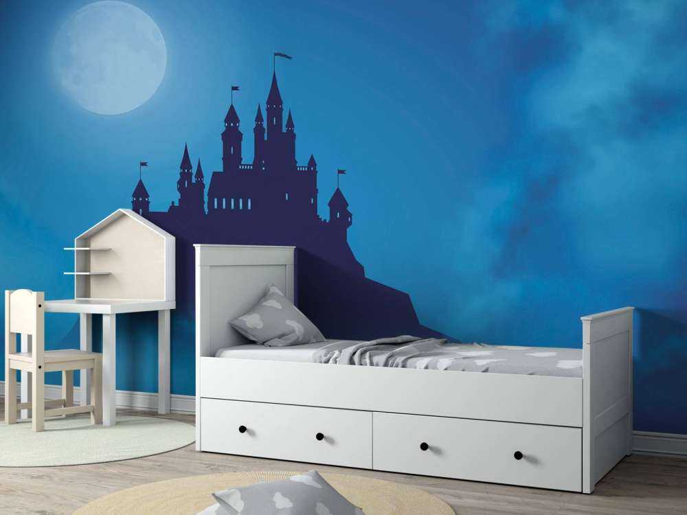 Château au clair de lune