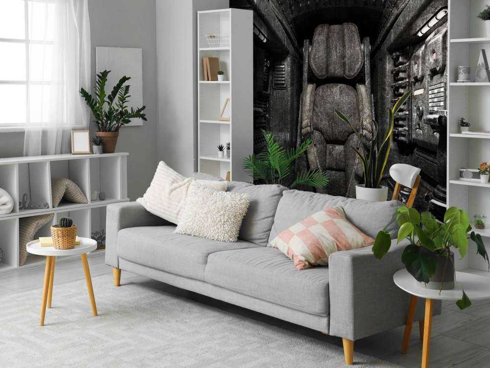 Chaise dans un vaisseau spatial