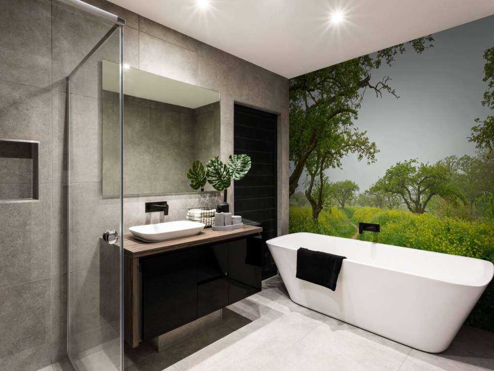 Promenade au millieu de fleurs jaunes