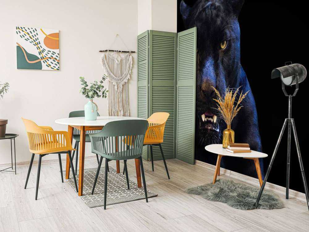 Gros plan sur une panthère