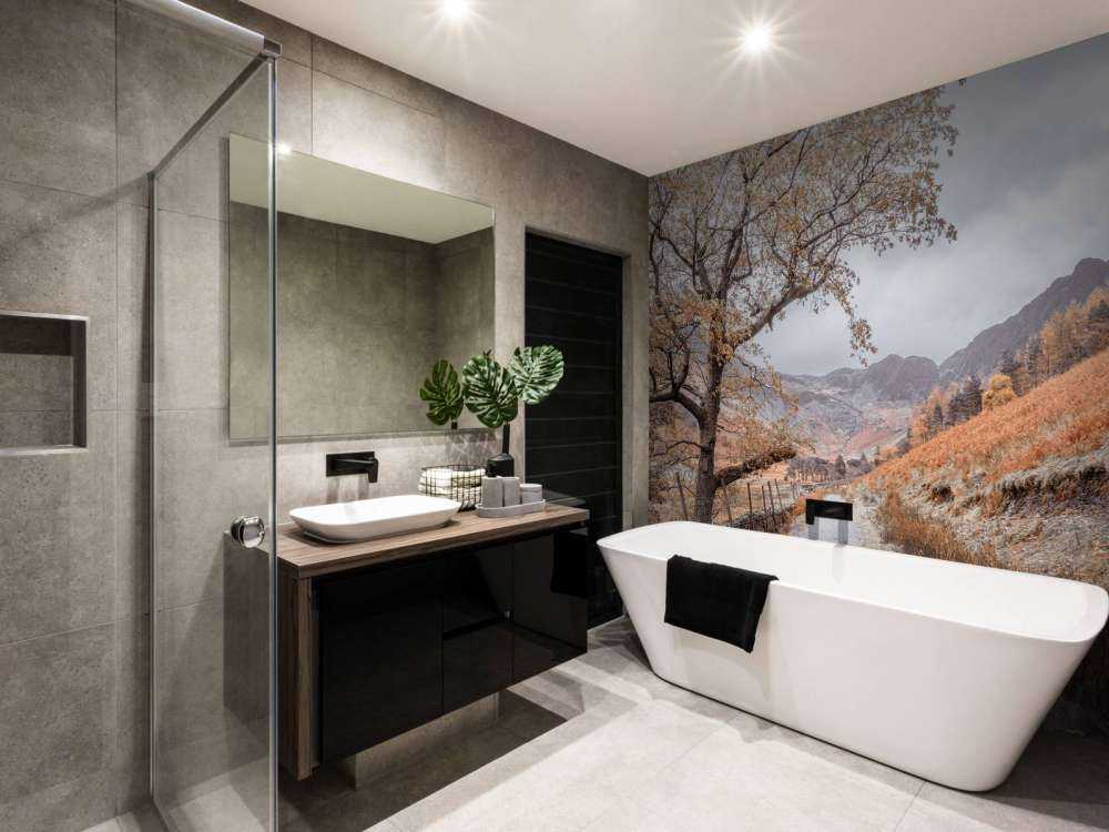 Chemin entre les montagnes