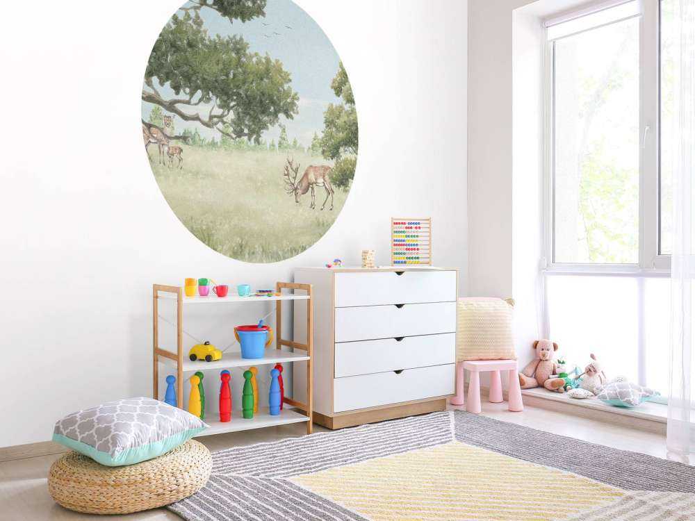 Paysage avec animaux