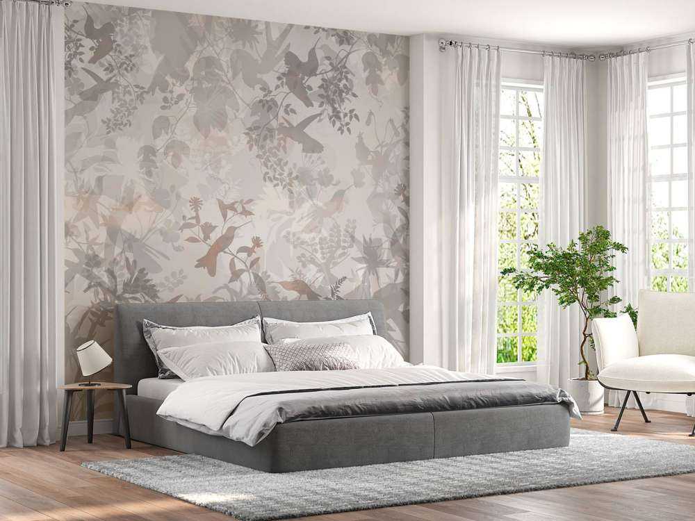 Symphonie de jardin en brun