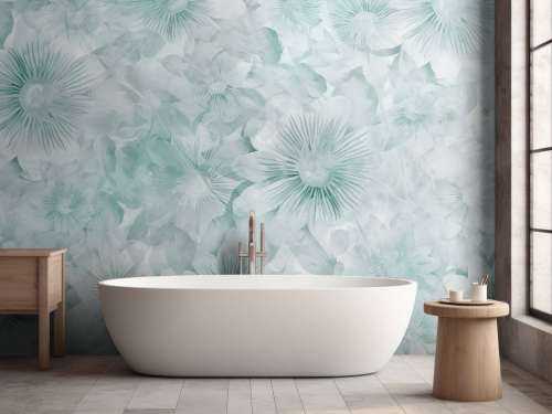 Élégance Botanique Aquarelle Menthe Glacée