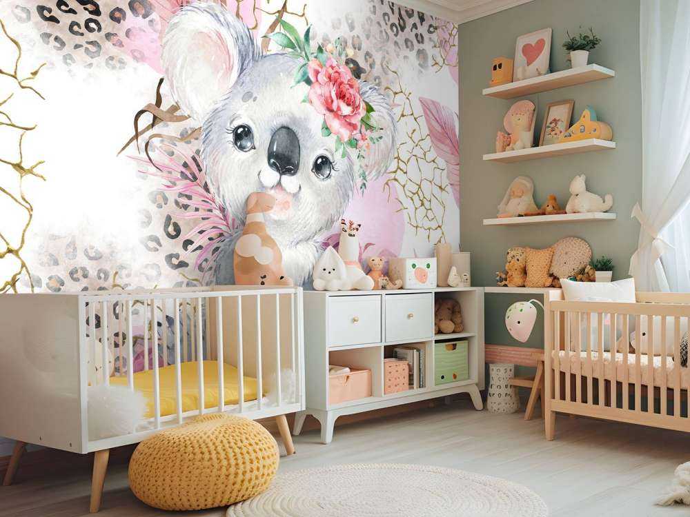 Bébé koala savana