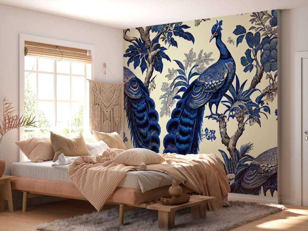 Splendeur&#x20;du&#x20;paon&#x20;bleu&#x20;royal