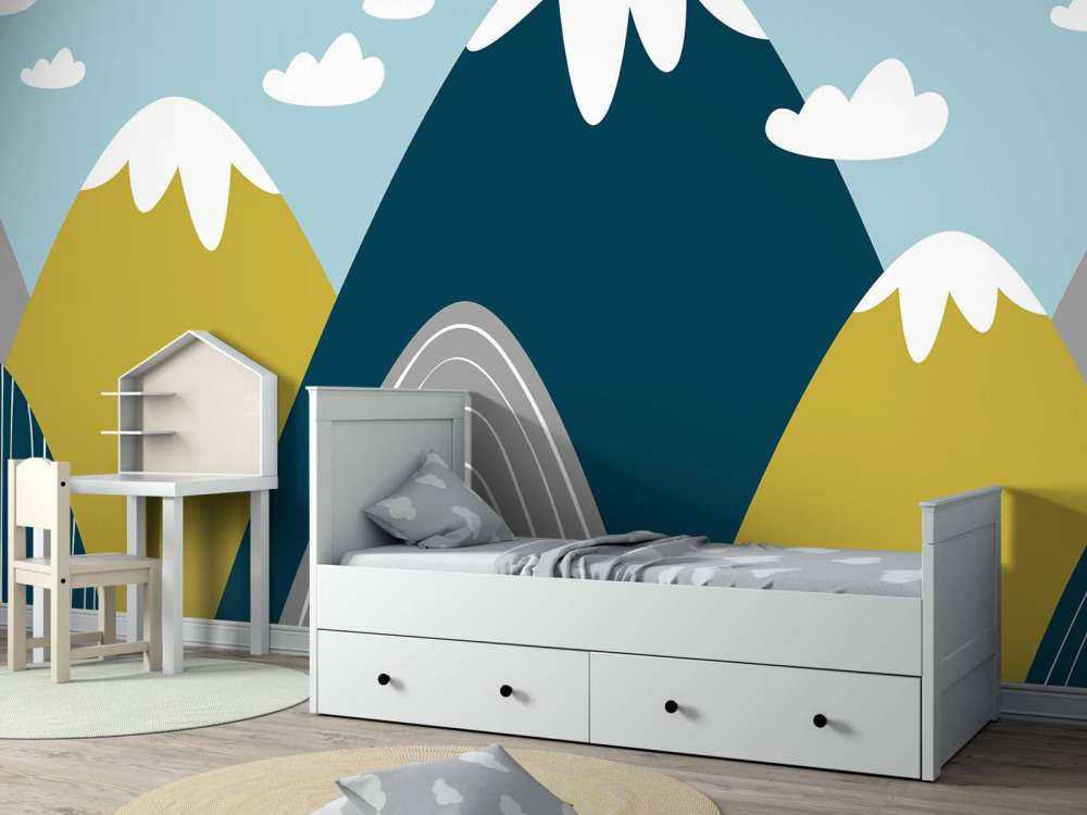 Des montagnes colorées