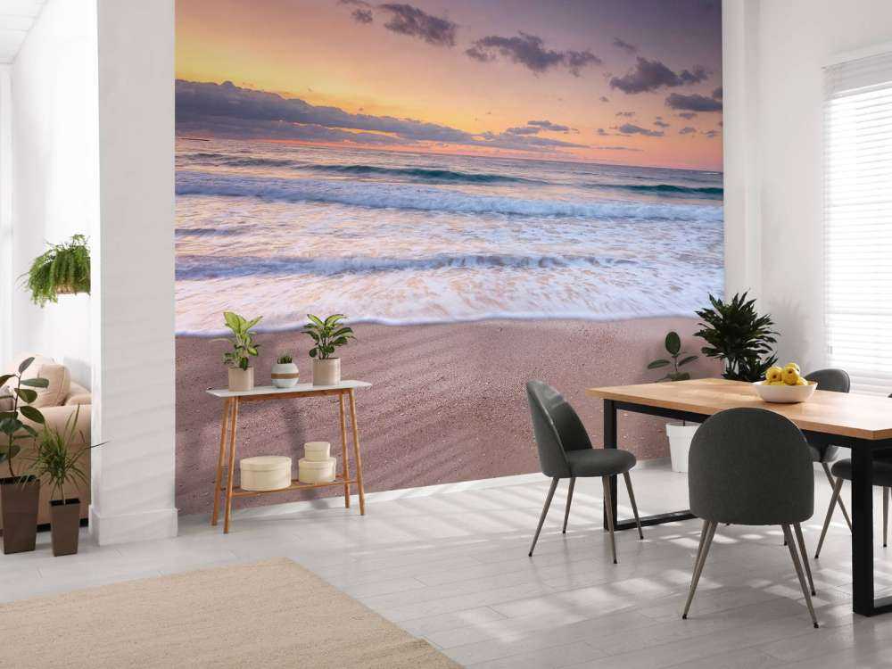 Coucher de soleil coloré