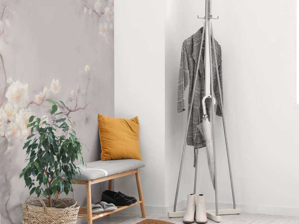 Branches de fleurs taupe adorables