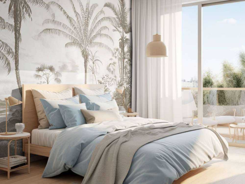 Tropiques romantiques taupe