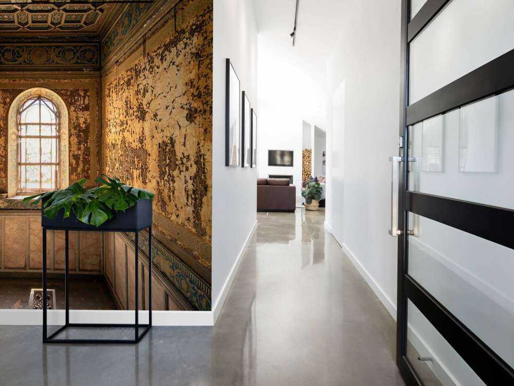 Panneaux de palais vergés