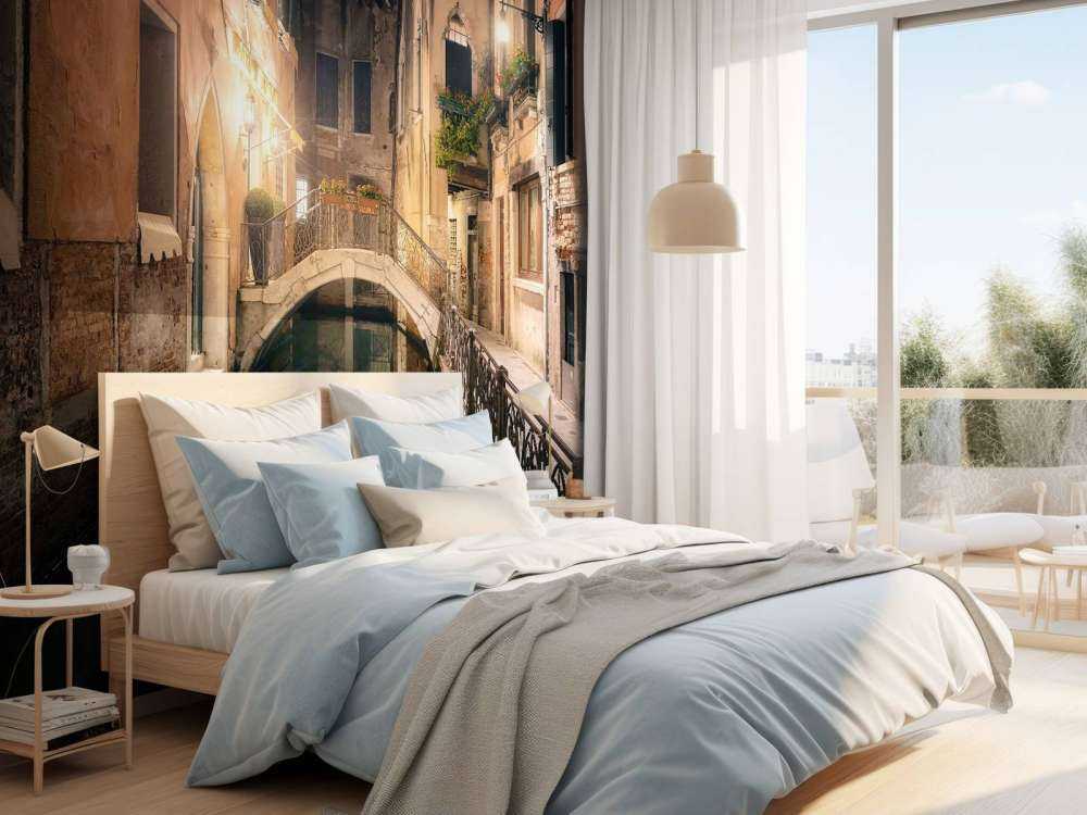 Pont illuminé de Venise