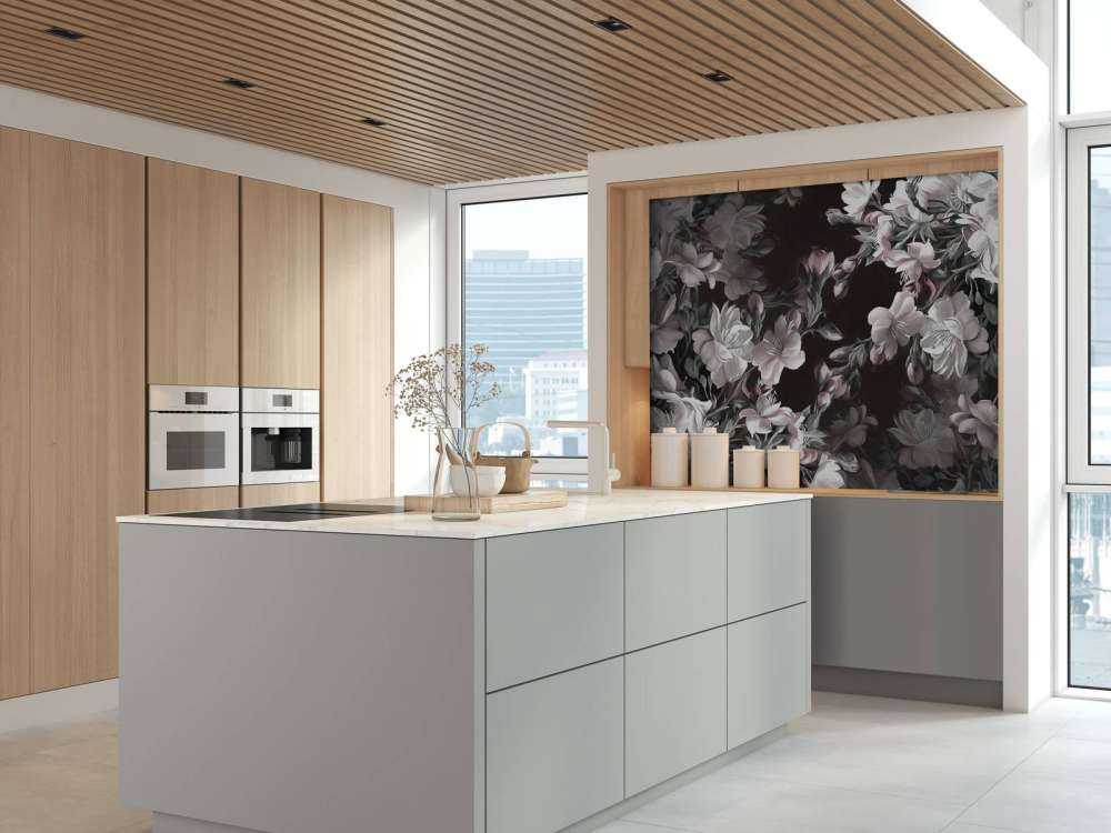 Fleur de pommier gris