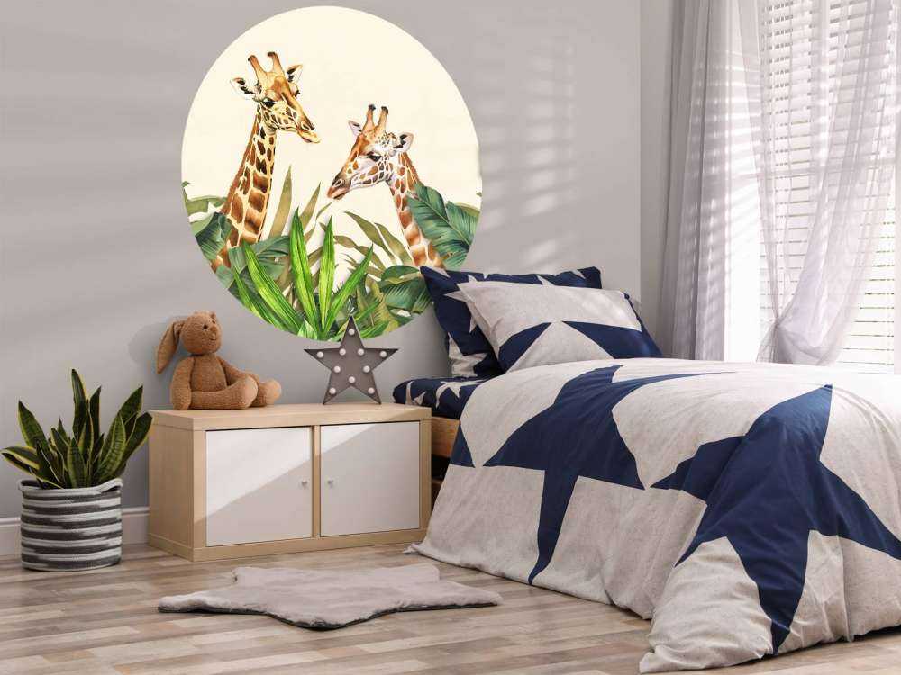 Paradis des girafes et de la faune exotique