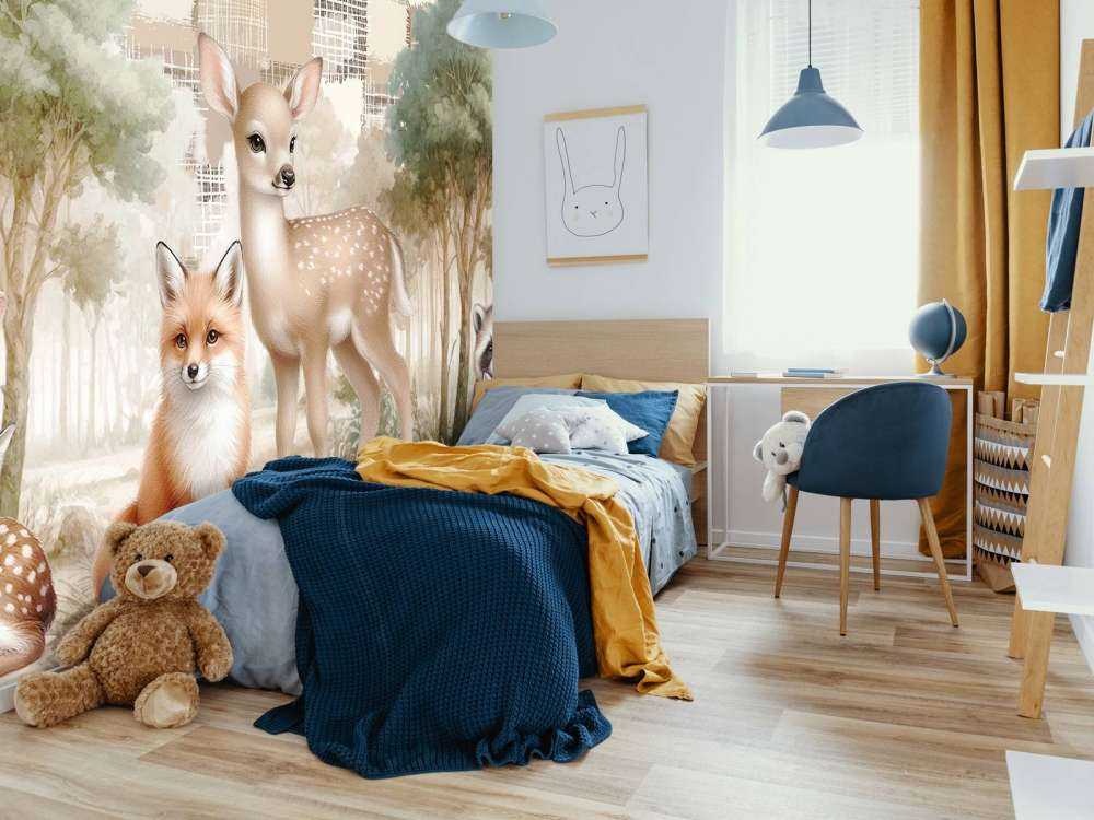 Animaux en teintes chaudes