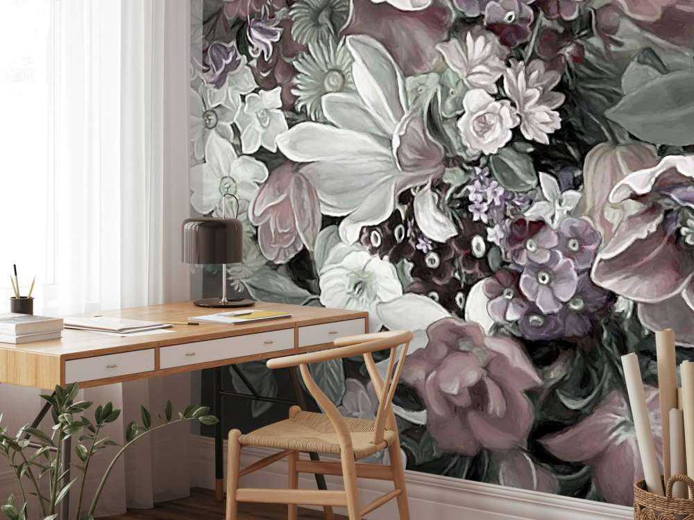 Rose vintage éclatant