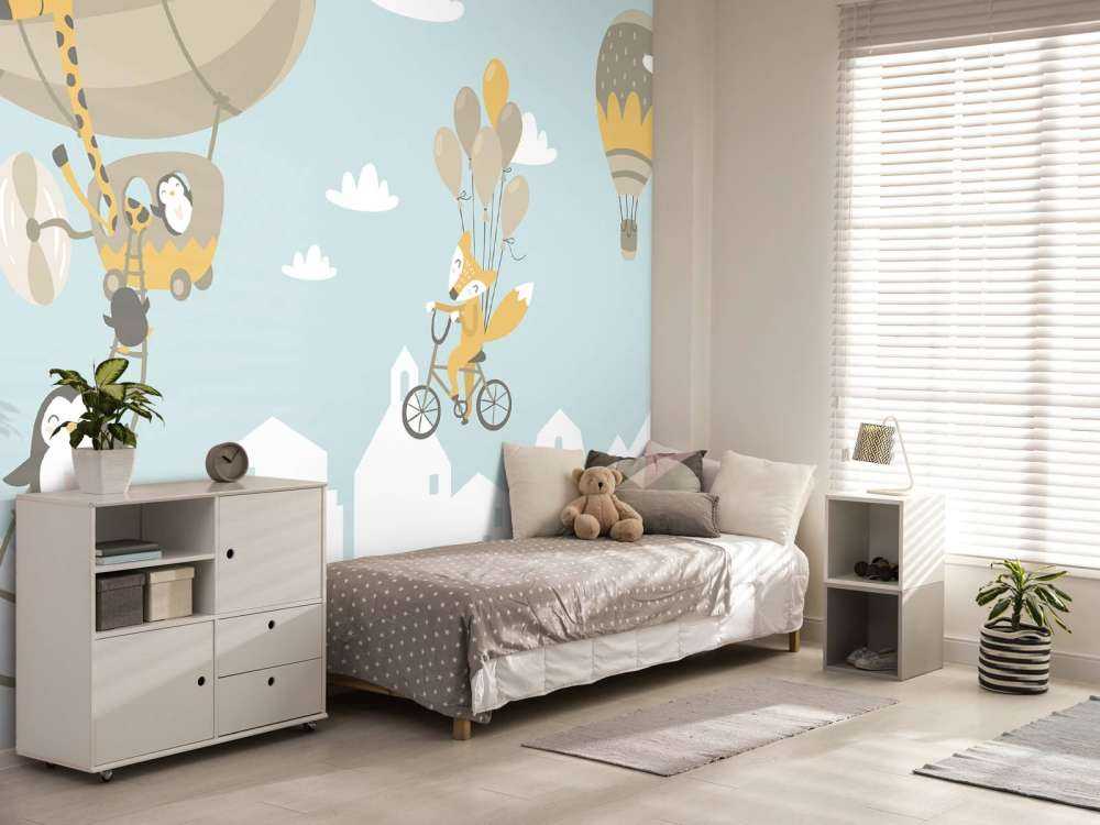 Les animaux dans l'air