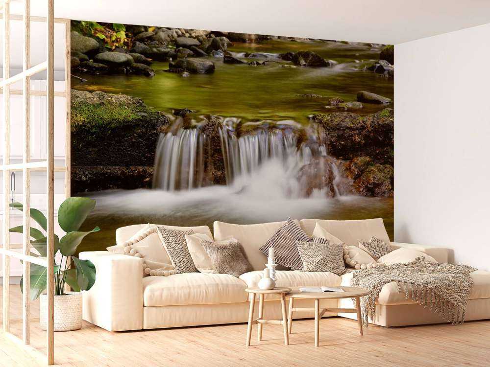 Petite cascade détaillée