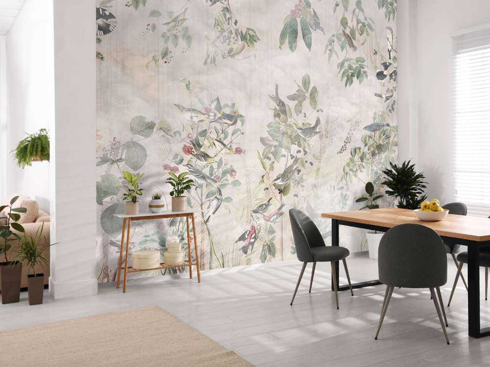 Oiseaux de la forêt en harmonie