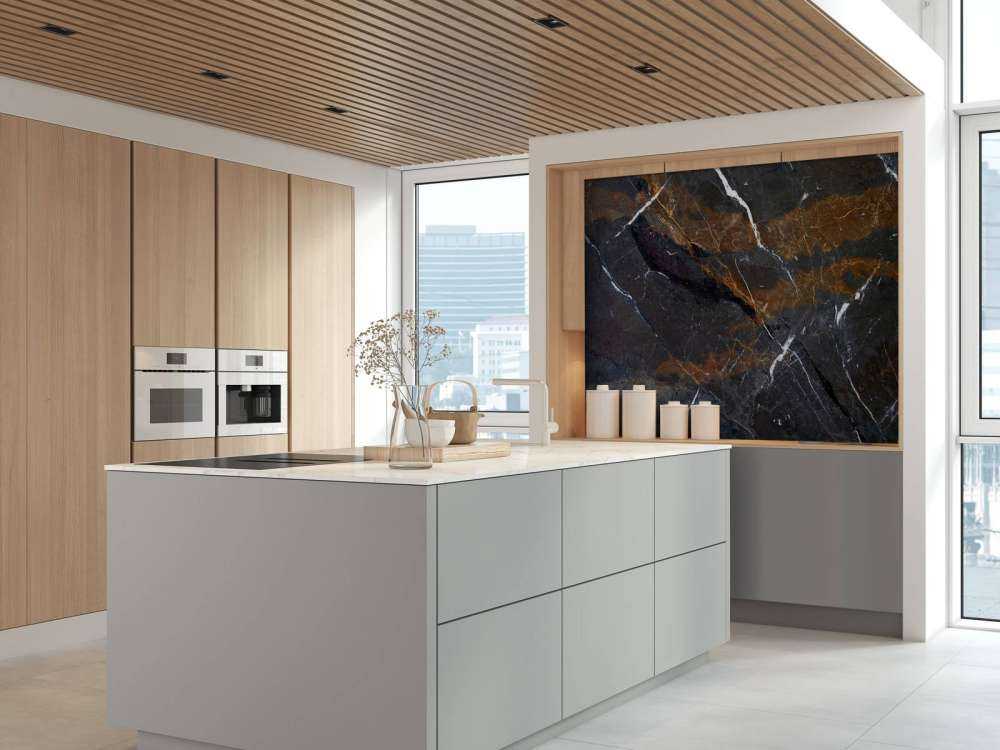 Marbre aux couleurs chaudes